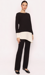 Cargar imagen en el visor de la galería, CONJUNTO BLUSA PANTALON CREPE
