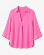 Cargar imagen en el visor de la galería, BLUSA CAMISERO SATEN

