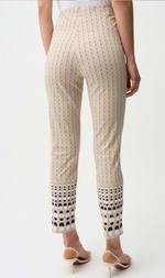 Cargar imagen en el visor de la galería, PANTALON RECTO CON ESTAMPADO GEOMETRICO
