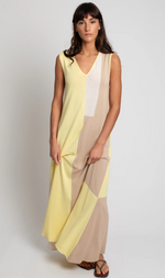 Cargar imagen en el visor de la galería, VESTIDO PUNTO CUELLO V
