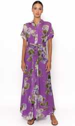 Cargar imagen en el visor de la galería, VESTIDO CAMISERO  ESTAMPADO FLORES

