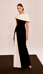Cargar imagen en el visor de la galería, VESTIDO LARGO BICOLOR
