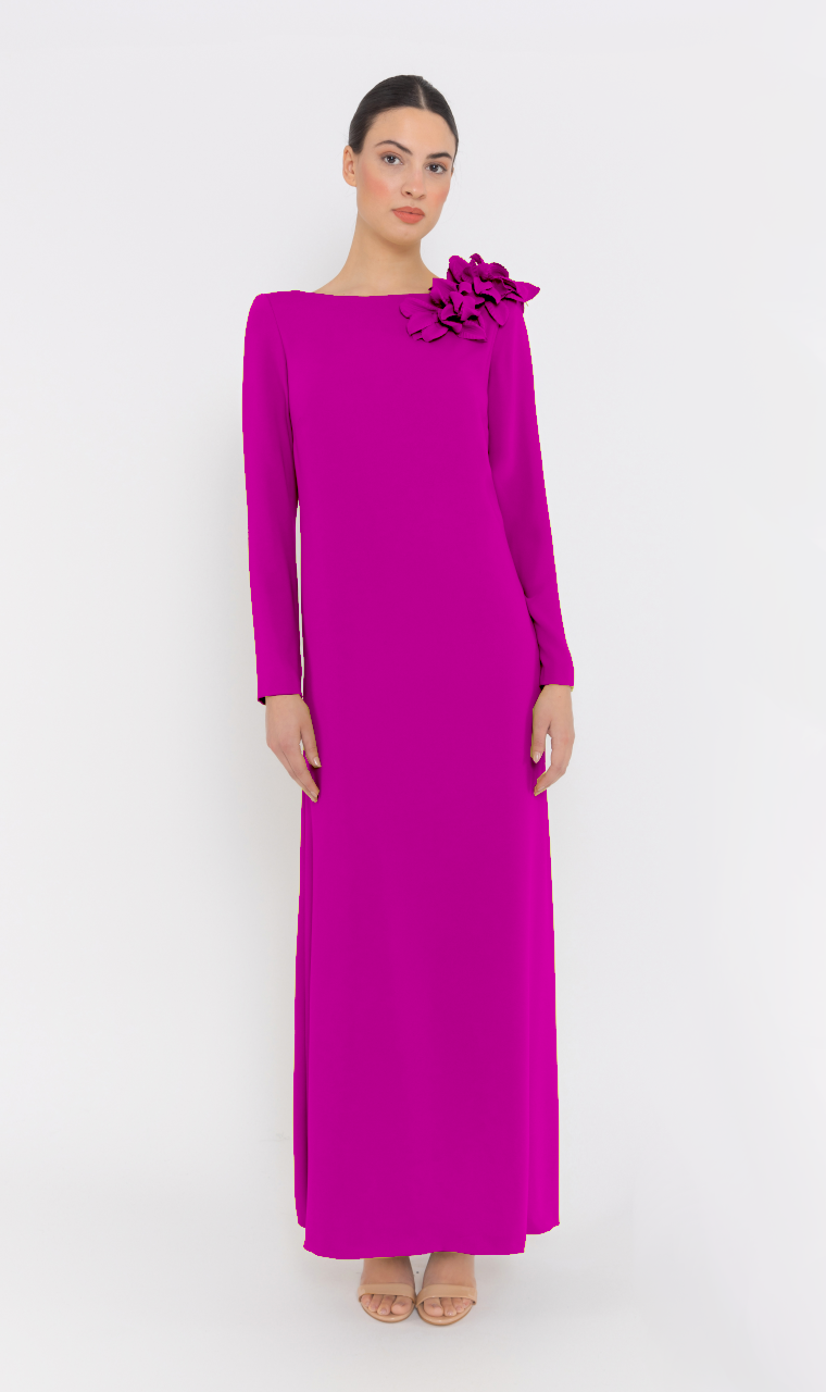 VESTIDO LARGO BUGANVILLA