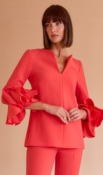 Cargar imagen en el visor de la galería, CONJUNTO PANTALÓN CORAL
