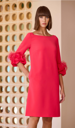 Cargar imagen en el visor de la galería, VESTIDO CORTO FRESA
