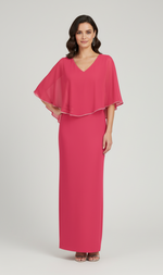 Cargar imagen en el visor de la galería, VESTIDO LARGO FRESA
