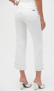 PANTALÓN TOBILLERO VAQUERO BLANCO