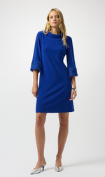 Cargar imagen en el visor de la galería, VESTIDO CORTO AZUL REAL
