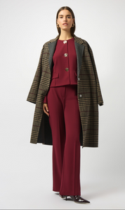 ABRIGO OVERSIZE DOBLE FAZ CUADROS