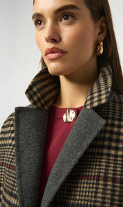 ABRIGO OVERSIZE DOBLE FAZ CUADROS