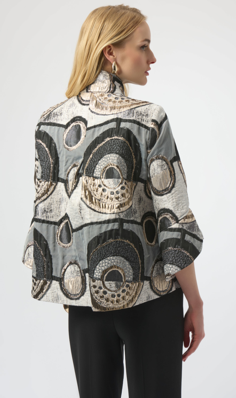 CHAQUETA BROCADO BOTONES XXL