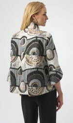 Cargar imagen en el visor de la galería, CHAQUETA BROCADO BOTONES XXL
