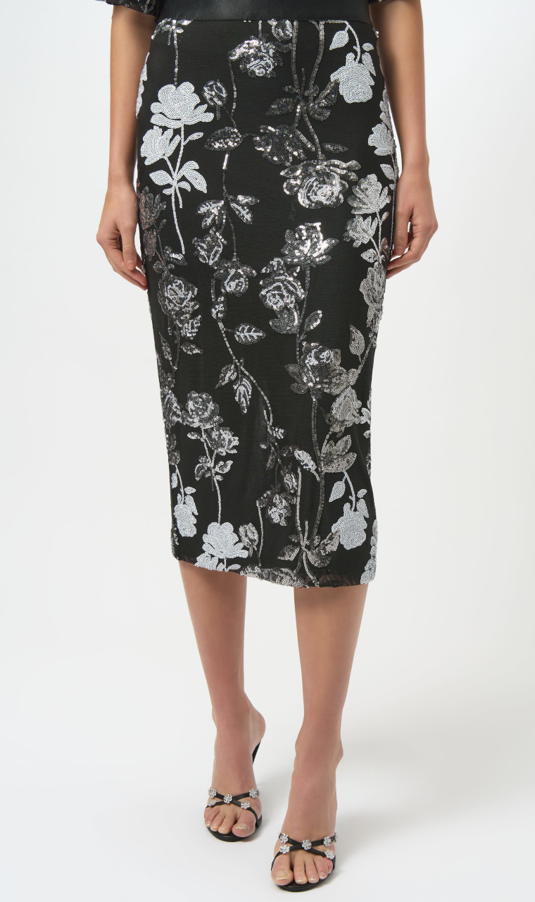 FALDA MIDI LENTEJUELAS