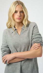 POLO CASHMERE GRIS PERLA