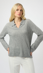 Cargar imagen en el visor de la galería, POLO CASHMERE GRIS PERLA
