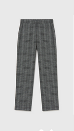 Cargar imagen en el visor de la galería, PANTALÓN GRIS CUADRO NEGRO
