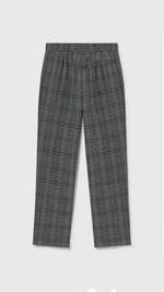 Cargar imagen en el visor de la galería, PANTALÓN GRIS CUADRO NEGRO

