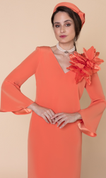 Cargar imagen en el visor de la galería, VESTIDO LARGO CORAL
