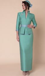 Cargar imagen en el visor de la galería, VESTIDO LARGO VERDE

