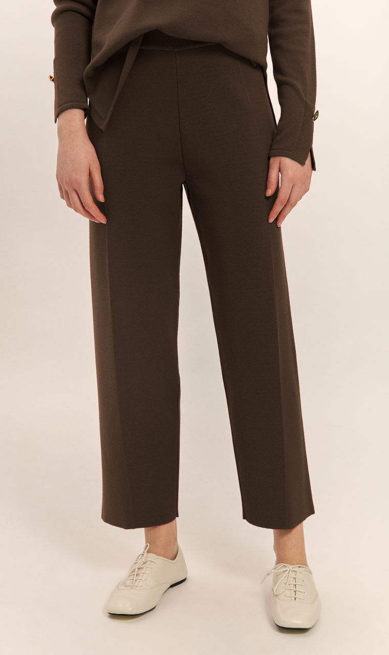 PANTALÓN PUNTO MARRÓN