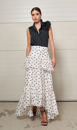 Cargar imagen en el visor de la galería, FALDA LUNARES ORGANZA
