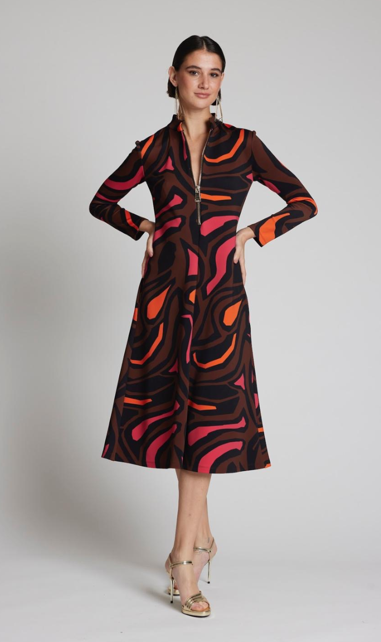 VESTIDO NEOPRENO ESTAMPADO
