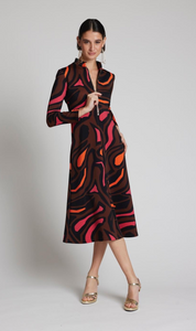 VESTIDO NEOPRENO ESTAMPADO
