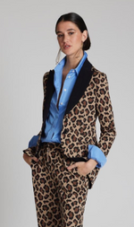Cargar imagen en el visor de la galería, CHAQUETA PUNTO LEOPARDO
