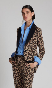 CHAQUETA PUNTO LEOPARDO