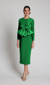 VESTIDO MIDI VERDE