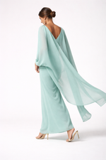 Cargar imagen en el visor de la galería, VESTIDO LARGO AZUL
