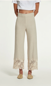 PANTALÓN BEIGE CROCHET