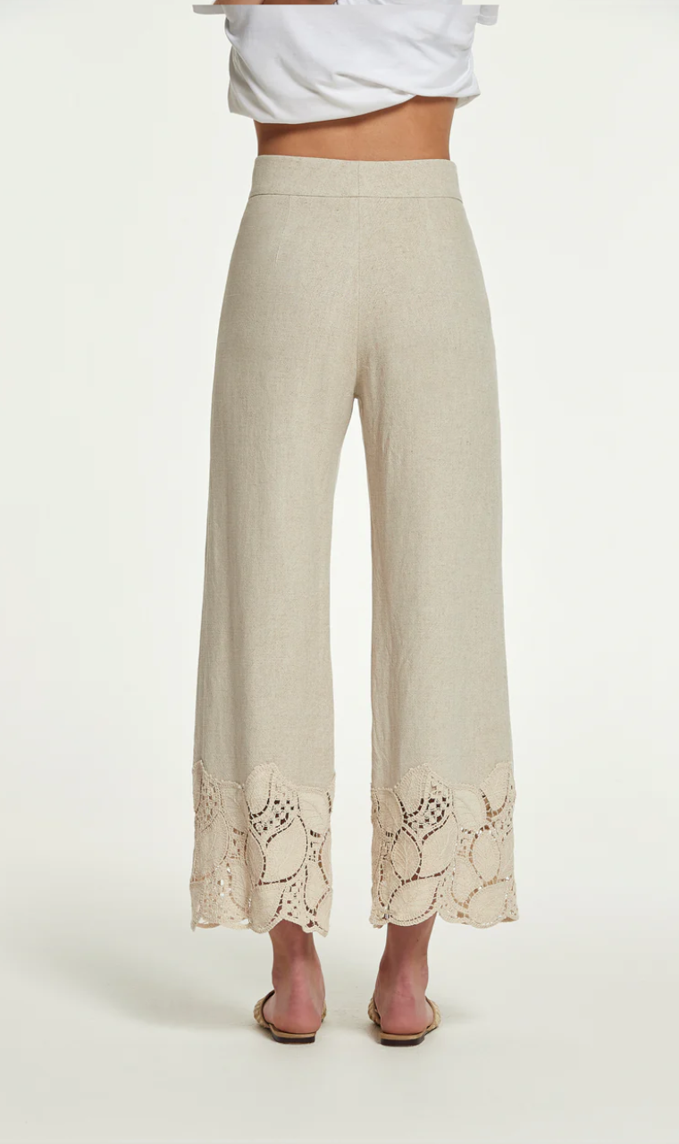PANTALÓN BEIGE CROCHET