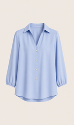 Cargar imagen en el visor de la galería, BLUSA CAMISERA BOTONES PERLA
