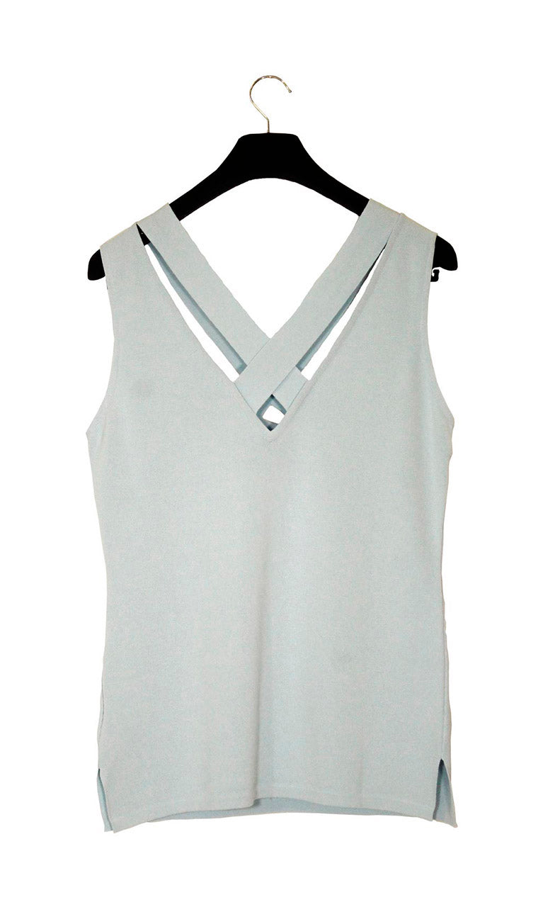TOP PUNTO CELESTE