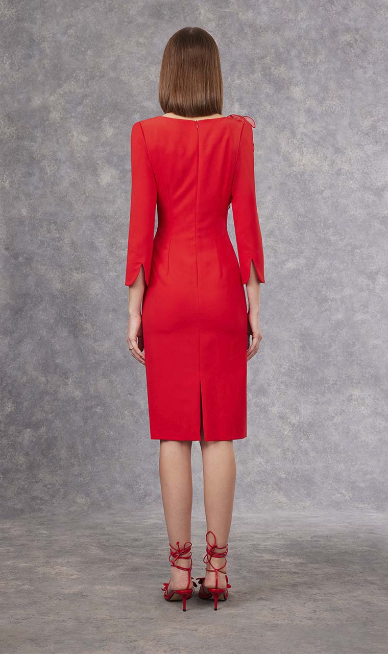 VESTIDO DRAPEADO VARIOS COLORES