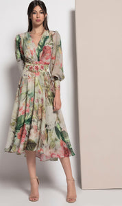 VESTIDO ESTAMPADO FLORES