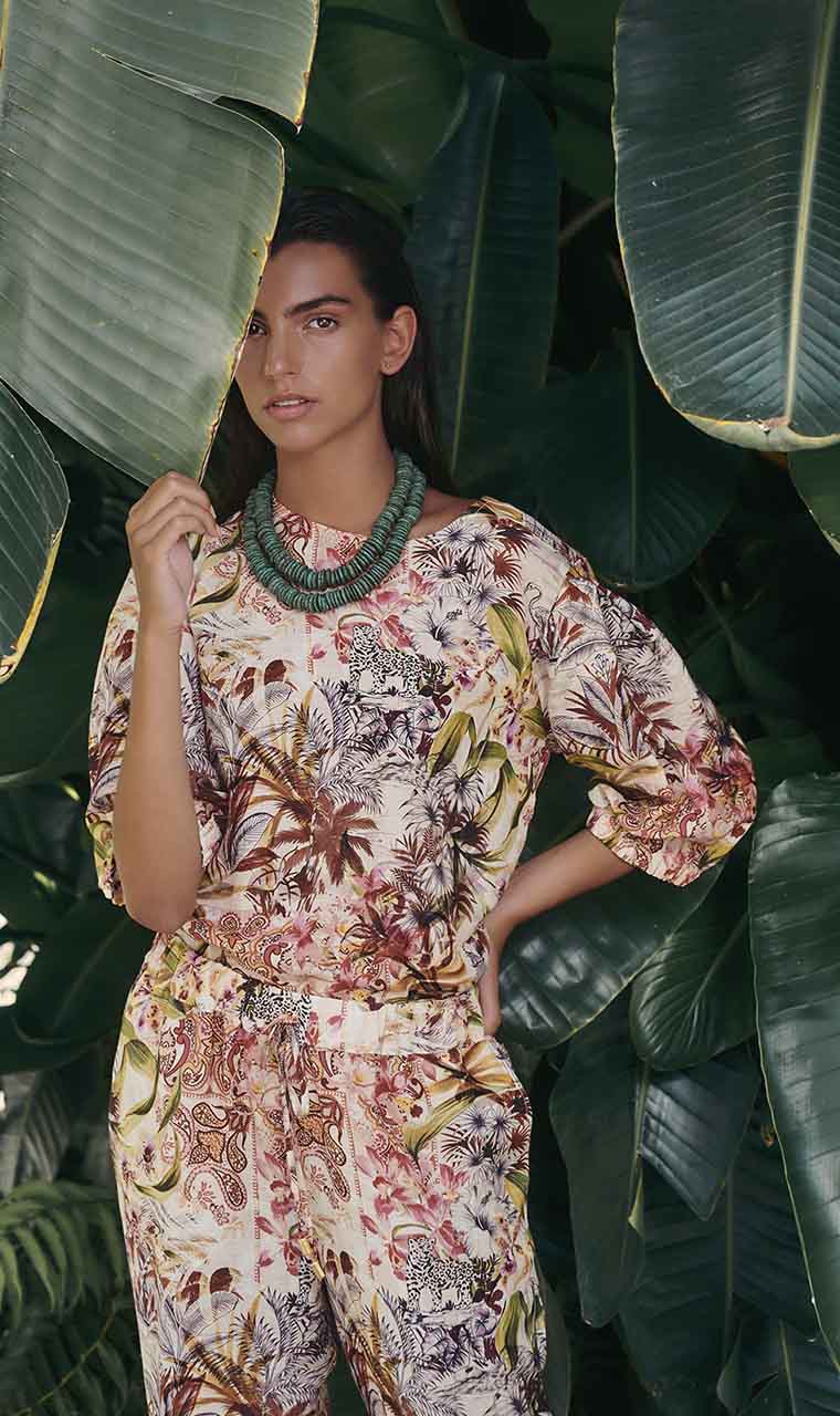PANTALÓN ESTAMPADO SELVA